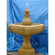 Sandsteinbrunnen mit Traubenmotiv H 130 cm  - Sandsteinbrunnen mit Traubenmotiv H 130 cm - sandsteinbrunnen_mit_traubenmotiv_h_130_cm_(1).jpg