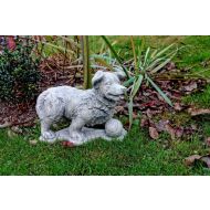Steinfigur stehender Hund mit dem Ball H 23 cm - Steinfigur stehender Hund mit dem Ball H 23 cm - steinfigur_stehender_hund_mit_dem_ball_h_23_cm.jpg