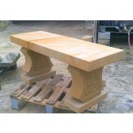 Stilvolle Gartenbank aus Sandstein - Stilvolle Gartenbank aus Sandstein - stilvolle_gartenbank_aus_sandstein.jpg