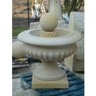 Topfbrunnen mit Kugel H 80 cm - Topfbrunnen mit Kugel H 80 cm - topfbrunnen_mit_kugel_h_80_cm.jpg