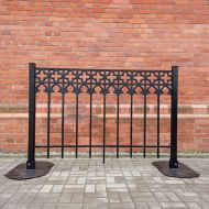 Zaungitter im gotischen Stil, H 110,5 cm - Zaungitter im gotischen Stil, H 110,5 cm - zaungitter_im_gotischen_stil,_h_110,5_cm_(1).jpg