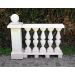 Baluster für Balustrade, Stein H 64 cm, Modell 7804, Gewicht: 17kg, Höhe:  64 cm, Art.-Nr.: 7804, Breite(Durchmesser des äußeren: 13 cm