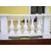Baluster für Balustrade, Stein H 66 cm, Modell 7801, Breite(Durchmesser des äußeren: 15 cm, Gewicht: 23kg, Höhe: 66 cm, Art.-Nr.: 7801