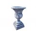 Betontopf mit Sockel 50 cm, Bodenmaß: H 18 cm, Gewicht 60 kg, 50 x 50 cm, Art.-Nr.: W23, Gewicht: 195kg, Höhe: 110 cm, Durchmesser: Ø 71 cm