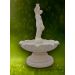 Deko Kunststein Gartenbrunnen Olivenza H 215 cm, Höhe B-S: 215 cm, Art.-Nr.: 1079, Länge(Innendurchmesser): 115cm, Breite(Durchmesser des äußeren: 145 cm