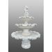 Dreistufiger Brunnen ein Junge auf einem Fisch H 186 cm, Höhe B-S: 186 cm, Art.-Nr.: 1100, Gewicht: 450kg, Länge(Innendurchmesser): 130/100/70 cm, Breite(Durchmesser des äußeren: 50 cm