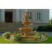 Eleganter Gemelli-Brunnen H 290 cm, Höhe B-S: 290 cm, Art.-Nr.: 1086, Gewicht: 1080kg, Länge(Innendurchmesser): 83cm, Breite(Durchmesser des äußeren: 150/93/70 cm