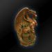 Figur des Drachen H 50 cm, Gewicht: 20kg, Höhe: 50 cm, Art.-Nr.: 1597, Breite(Durchmesser des äußeren: 34 cm, Länge(Innendurchmesser): 26x20cm