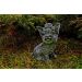 Figur des Gartenimitats Stein mit dem Hund Portos H 26 cm, Art.-Nr.: 1635, Gewicht: 4,58 kg, Länge(Innendurchmesser): 13×17 cm, Höhe: 26 cm, Breite(Durchmesser des äußeren: 13 cm