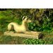Figur Hund liegender Windhund 47 cm, Gewicht: 82kg, Länge(Innendurchmesser): 83/27cm, Höhe:  47 cm, Art.-Nr.: 1585, Breite(Durchmesser des äußeren: 27 cm