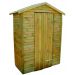 Garten Geräteschuppen aus Holz 83x175xH216 cm , Material: Massives Kiefernholz, Abmessungen: Wandstärke 15 mm, Gewicht: 190kg, Länge: 83 cm, Höhe: 216 cm, Art.-Nr.: 30101, Bodenmaß: 73 x 150 cm, Breite: 175 cm