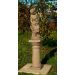 Gartensäule aus Stein H 61 cm, Art.-Nr.:  3511, Gewicht: 47 kg, Höhe:  61 cm, Länge(Innendurchmesser): 18cm, Breite(Durchmesser des äußeren: 24 cm