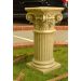 Gartensäule aus Stein unter Blumentöpfen H 96 cm , Länge(Innendurchmesser): 30cm, Breite(Durchmesser des äußeren: 40 cm, Höhe: 96 cm, Gewicht: 154kg, Art.-Nr.: 3010