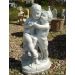Kinderstatue auf der Terrasse H 59 cm, Höhe: 59 cm, Art.-Nr.: 1566, Gewicht: 21kg, Breite(Durchmesser des äußeren: 30 cm, Länge(Innendurchmesser): 30x15cm