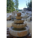 Mehrstöckiger Sandsteinbrunnen, Abmessungen: Brunnenreservoir 90cm, Zuschläge: Beleuchtung gegen Aufpreis, Material: Sandstein, Art.-Nr.: 729