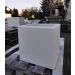 Moderner Pflanzkübel City rechteckig aus Beton 40 cm, Länge: 40 cm, Gewicht: 85kg, Art.-Nr.: W53, Höhe: 40 cm, Breite: 40 cm