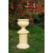 Runde Steinsäule für den Innenbereich H 40 cm, Breite(Durchmesser des äußeren: 32 cm, Höhe: 40 cm, Art.-Nr.: 3013, Länge(Innendurchmesser):  20cm, Gewicht: 43kg