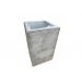 Stadt- und Parkabfallbehälter aus Beton, Höhe 64 cm, Material: Beton, Breite: 39 cm, Höhe: 64 cm, Länge: 39 cm