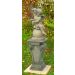 Steinfigur Engel mit Trauben H  76 cm, Breite(Durchmesser des äußeren: 40 cm, Art.-Nr.: 8509, Höhe: 76 cm, Gewicht: 65kg
