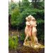 Steinskulptur eines Gartens von drei Frauen H 111 cm, Höhe: 111 cm, Gewicht: 137kg, Art.-Nr.: 1550, Länge(Innendurchmesser): 65×36 cm, Breite(Durchmesser des äußeren: 45 cm