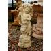 Steinstatue Amor mit Mandoline H 81 cm, Gewicht: 45kg, Höhe: 81 cm, Art.-Nr.: 1576, Länge(Innendurchmesser): 28cm, Breite(Durchmesser des äußeren: 36 cm