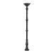 Runder sechseckiger Metallmastträger aus Gusseisen, H 252 cm, Höhe: 252 cm, Gewicht: 60kg, Material: Stahl/Gusseisen