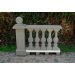Unterseite der Baluster ist aus Stein H 5 cm, B 100 x 25 cm, Art.-Nr.: 7701A