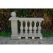 Unterseite der Baluster ist ein Steinsockel, Art.-Nr.: 7701C