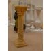 verzierte Säule innen H 70 cm, Länge(Innendurchmesser): 9cm, Art.-Nr.: 3003, Breite(Durchmesser des äußeren: 20 cm, Gewicht: 20kg, Höhe: 70 cm