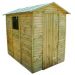 Werkzeugschrank aus Holz für den Garten 173x233xH216 cm , Höhe: 216 cm, Gewicht: 325kg, Länge: 173 cm, Art.-Nr.: 30201, Breite: 233 cm, Material: Massives Kiefernholz, Bodenmaß: 150 x 213 cm, Abmessungen: Wandstärke 15 mm