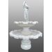 Zweistufiger Brunnen Mit dem Mädchen H 185 cm, Gewicht: 500kg, Länge(Innendurchmesser): 130/100 cm, Höhe B-S: 185 cm, Art.-Nr.: 1097, Breite(Durchmesser des äußeren: 52 cm